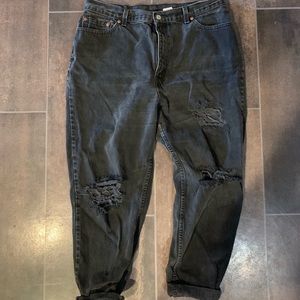 Levi high waisted boyfriend jeans